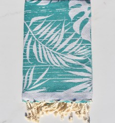 Fouta Amazon vert sarcelle